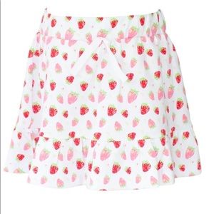 NWT The Proper Peony Size 7 Strawberry Skirt